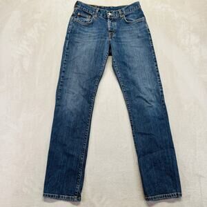 Vintage Lucky Brand Jeans Women's 2/26 Dungarees Straight Leg Button‎ Fly USA